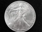 2001 Silver American Eagle 1 Troy Oz Silver Uncirculated w/ NY Mint COA