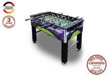 CARROMCO TISCHKICKER ARENA-XT  Standkicker Tunierkicker Profi Kicker blau