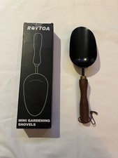 Garden Trowel, Stainless steel Garden Spade w/ Ergonomic Walnut Handle by Roytoa