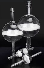 Sintered Glass Bulb G3 Sand Filter Borosilicate Glass Gas Washing Filter