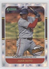 2021 Panini Donruss Highlights Silver 268/349 Juan Soto #HI3 0j10