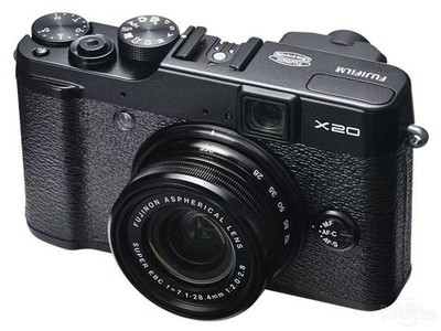 Good Condition Fujifilm Fuji X Series X20 Digital Camera W/SDCard Charger Tested