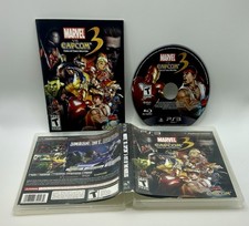 Marvel vs. Capcom 3: Fate of Two Worlds (Sony PlayStation 3, 2011) Complete CIB