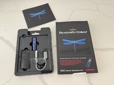AudioQuest DRAGONFLYC Dragonfly Cobalt USB Digital-to-analog Converter - Blue