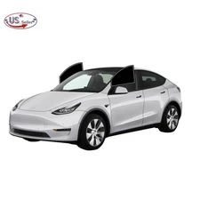 PreCut Film Front Two Door Windows Any Tint Shade % For Tesla Model Y 2020-2024