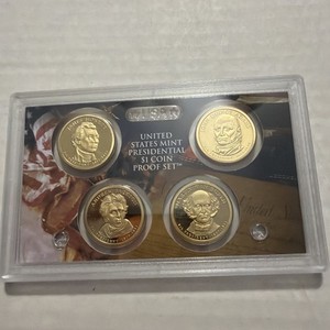 2008 US Mint Presidential Coin Set with box and paperwork 