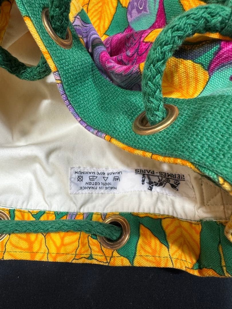 HERMES Drawstring Shoulder Bag - image 8