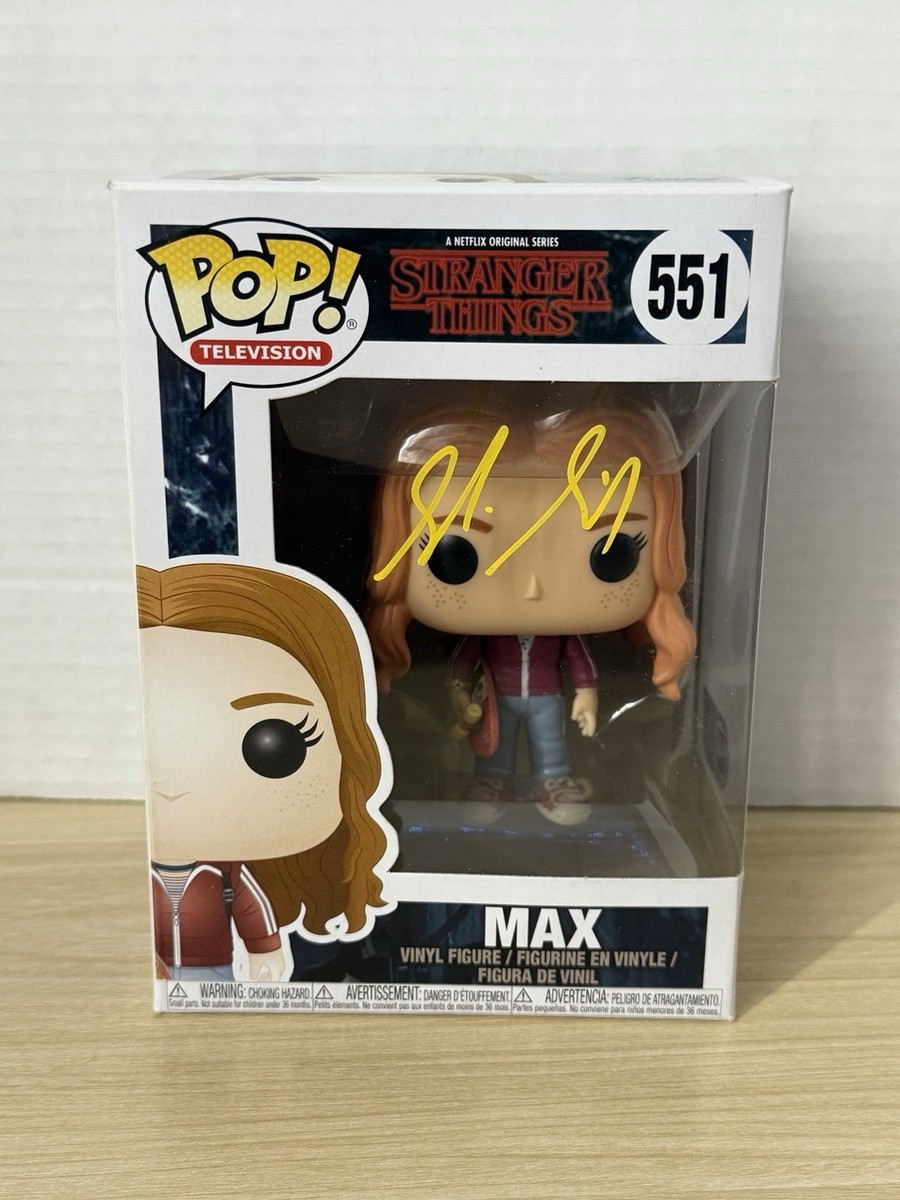 Funko Pop Sadie Sink Autograph Stranger Things Max #551 SWAU