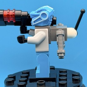 LEGO: Dark Azure Robot Sidekick (GL007) - From Galaxy Squad Set 70700 (2013) HTF