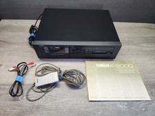 TOTL Yamaha K-2000 Cassette Deck Yamaha RS-10 and Manual