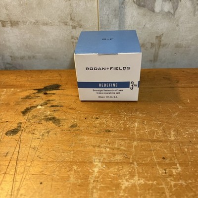 Rodan+Field Redefine Overnight Restorative Cream 1oz New In Box Sealed