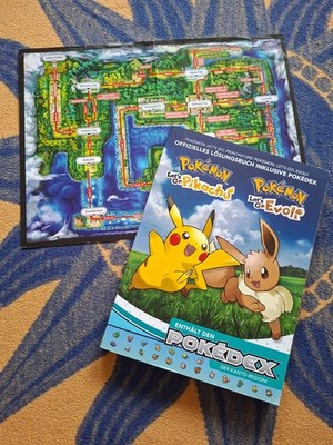 Pokémon Lets Go Pikachu Evoli Lösungsbuch
