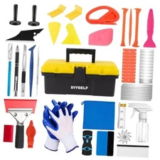  Window Tint Kit, 70-in-1 Window Tint Tools Professional, Vinyl Wrap 70-Pack