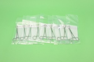 Lot of 9 V. Mueller #SU2905 Backhaus Towel Forceps 5¼" MRG11065