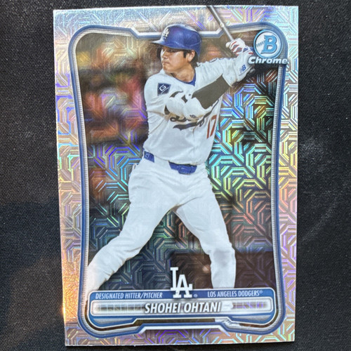 Topps 2025 Topps Chrome Shohei Ohtani #52 Mojo Parallel Dodgers