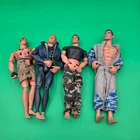 Vintage Lot of 4 1996 Hasbro Pawtucket Gi Joe Action Figures