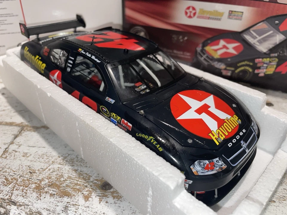 Juan Pablo Montoya 2008 Texaco/Havoline 1/24 Acción NASCAR Diecast Foto 2 de 4