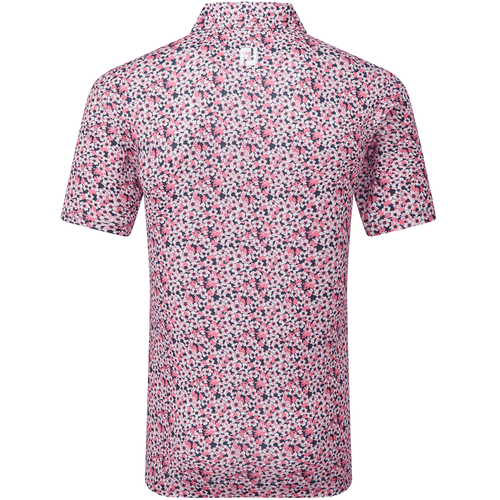 FOOTJOY 2025 PRIMROSE PRINT MENS GOLF POLO SHIRT / ALL COLOURS @ 45% OFF RRP - Picture 4 of 22