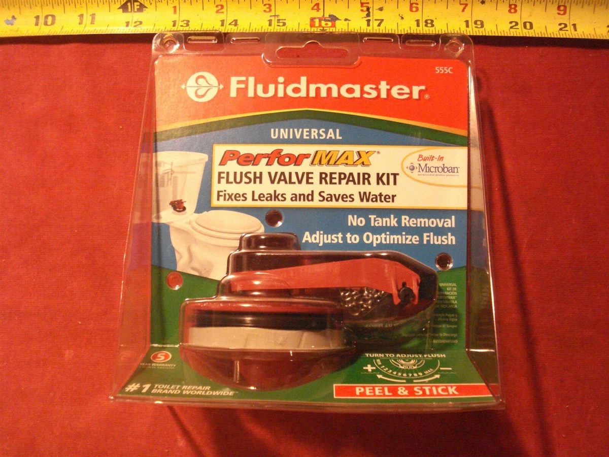 Fluidmaster PerforMAX Universal Flush Valve Repair Kit Trio, 48 OFF