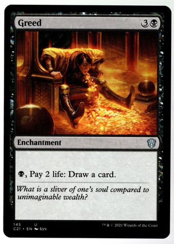 greed mtg card Devouring [Modern Masters 2015] *Tao T Ching 46* Greed