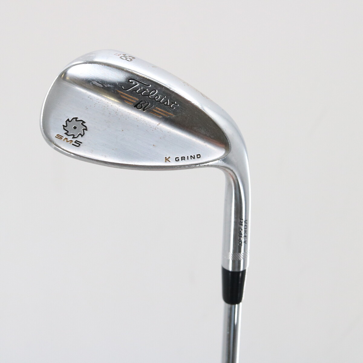 Titleist Vokey SM5 Tour Chrome Lob Wedge 58 Deg 58.11K Steel Stiff