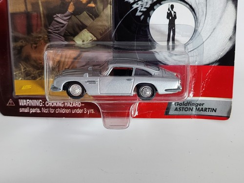 Goldfinger ASTON MARTIN 🔥 Johnny Lightning® James Bond 007 Die-Cast 1/64 - Imagen 2 de 5