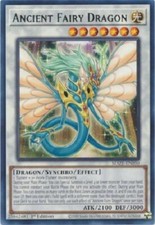 Yugioh - Ancient Fairy Dragon - 1st Edition - Rare NM - Free Holographic Card