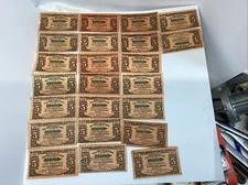 1930s Wrigley's Spearmint Gum United Profit Sharing 5-Coupon Certificate (1)