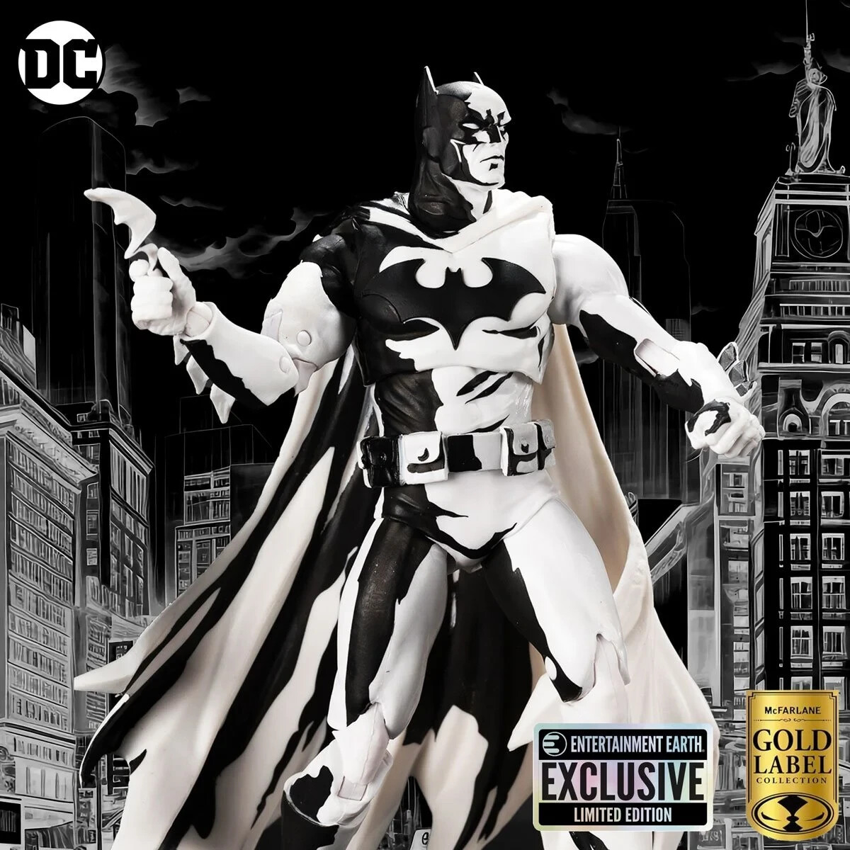 DC Multiverse Batman Hush Sketch Gold Label 7-Inch Scale Action