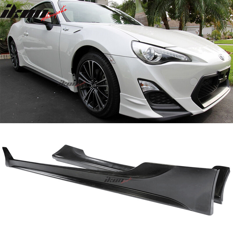 Fits 13-20 Scion FRS/Subaru BRZ/Toyota 86 J Style PU Side Skirts