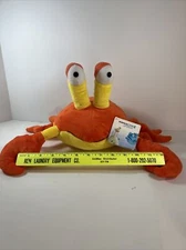Kohls Cares Orange Yellow Crab “The Pout Pout Fish” by Deborah Diesen Plush Tag