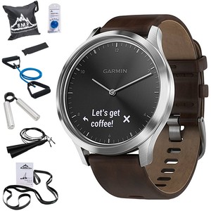 garmin vivomove premium stainless steel