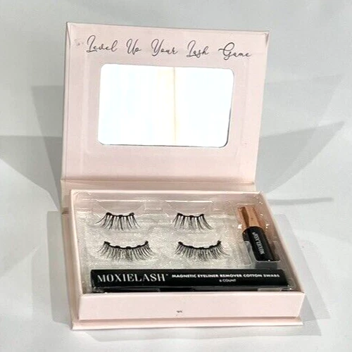 2 Pairs MOXIELASH Magnetic Eyelashes Set Eye lashes | Reusable | 100% Silk - Image 3 of 4