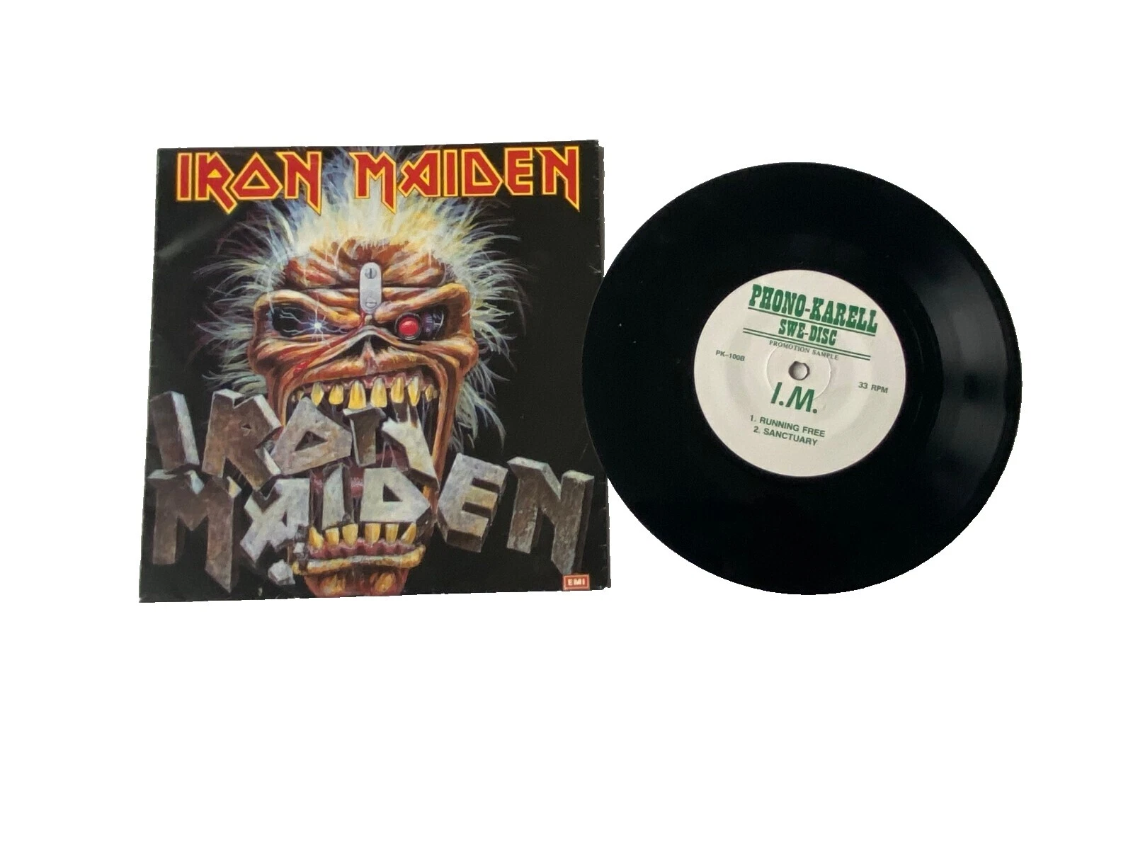 Very Good (VG) Iron Maiden Metal Vinyl Records