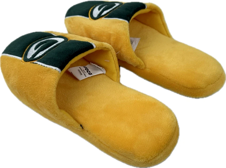 Zapatilla Forever Collectibles Niños NFL Green Bay Packers Logo Grande Rayas Talla M 3/4 Foto 2 de 4