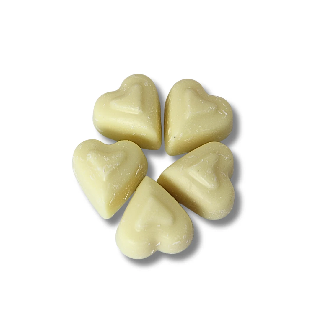 Opsy Choc White Hearts 3kg Box