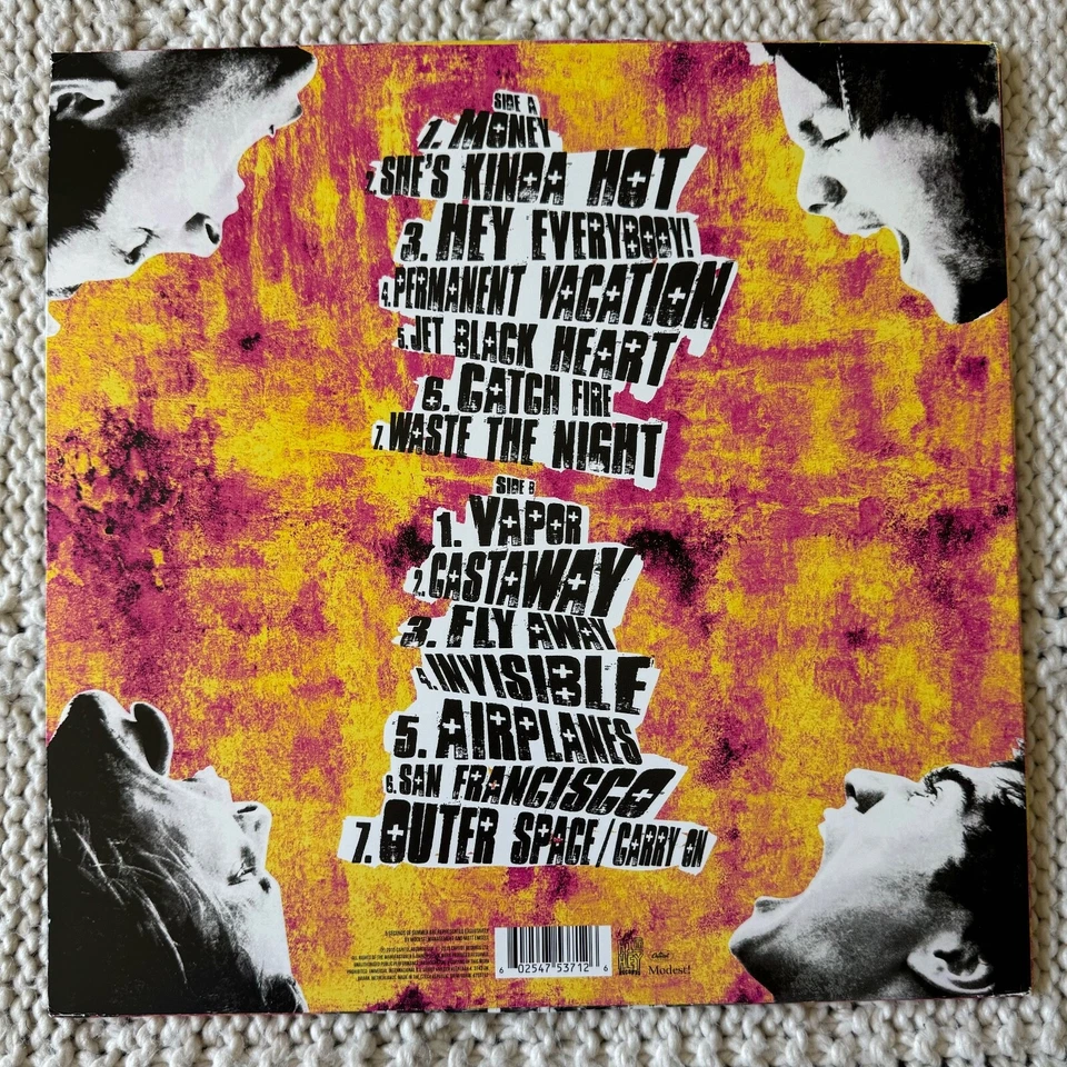 5 Seconds of Summer  - Sounds Good Feels Good Limited RARE Pink Vinyl - Image 2 of 3