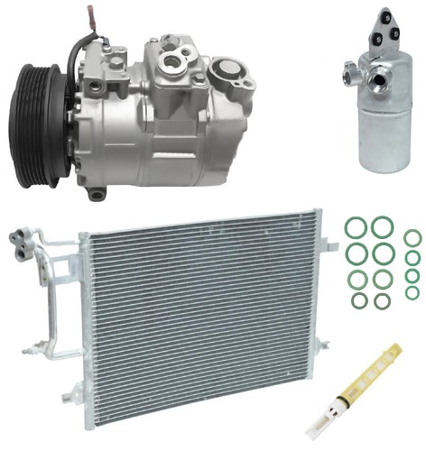 RYC Reman AC Compressor Kit W/ Condenser AG61A Fits Audi A6 Quattro 2 ...
