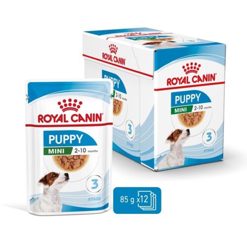 12x85 g ROYAL CANIN Mini Puppy Nassfutter für kleine Hundewelpen in Soße - Bild 1 von 3