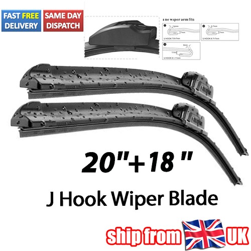 Pair 20"18" Front Windscreen Wiper Blades For Vauxhall Combo C Corsa C Agila A eBay