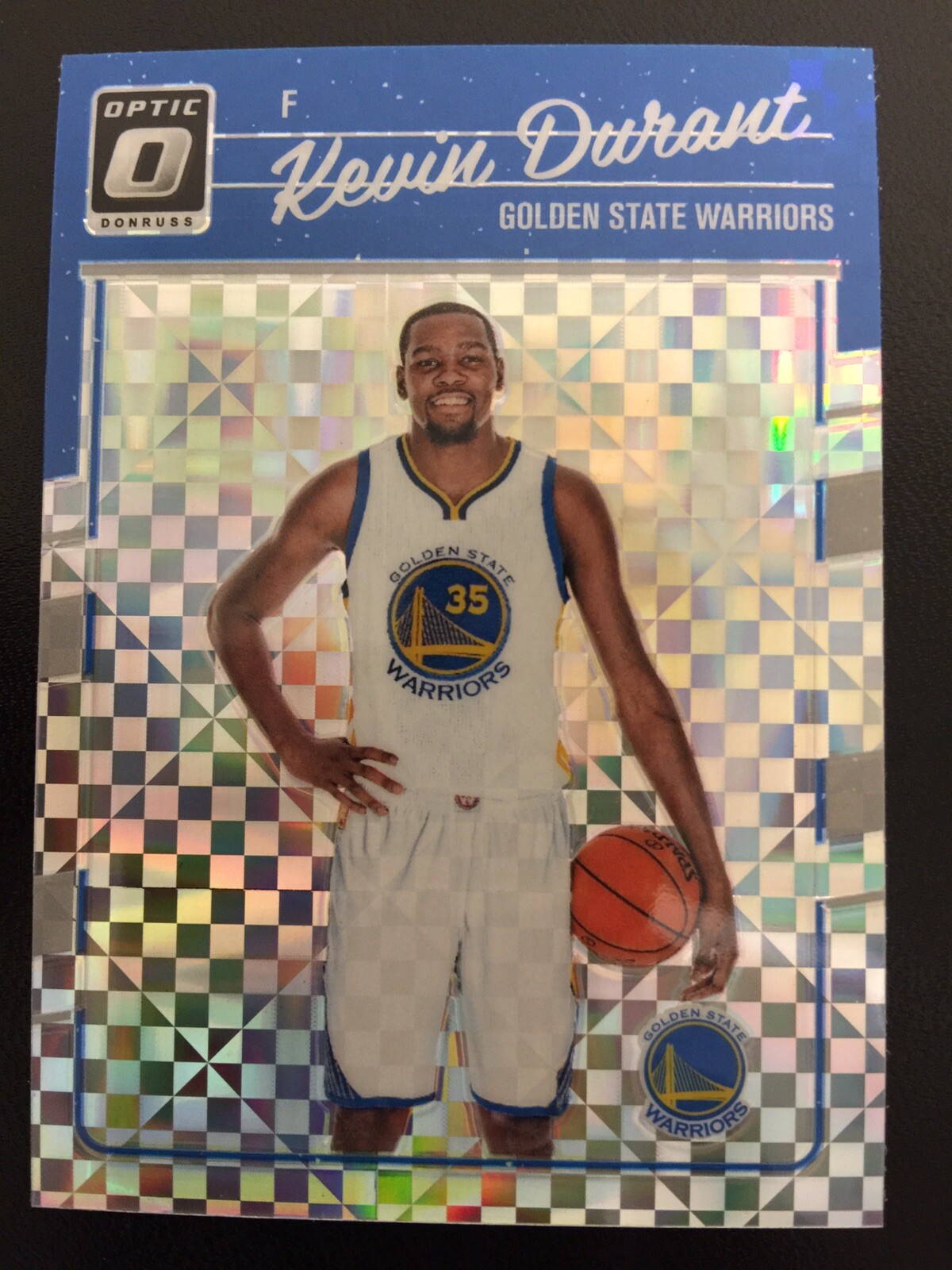 2016 Donruss Optic Kevin Durant Checkerboard #137🔥🔥(1st YR Optic)