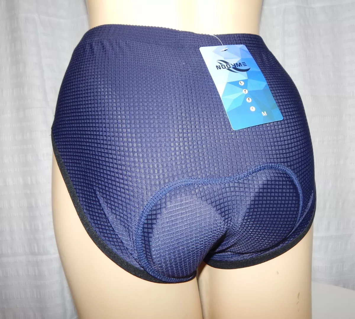 NOOYME Women Bike Underwear Gel 3D Padded Bicycle Briefs Cycling