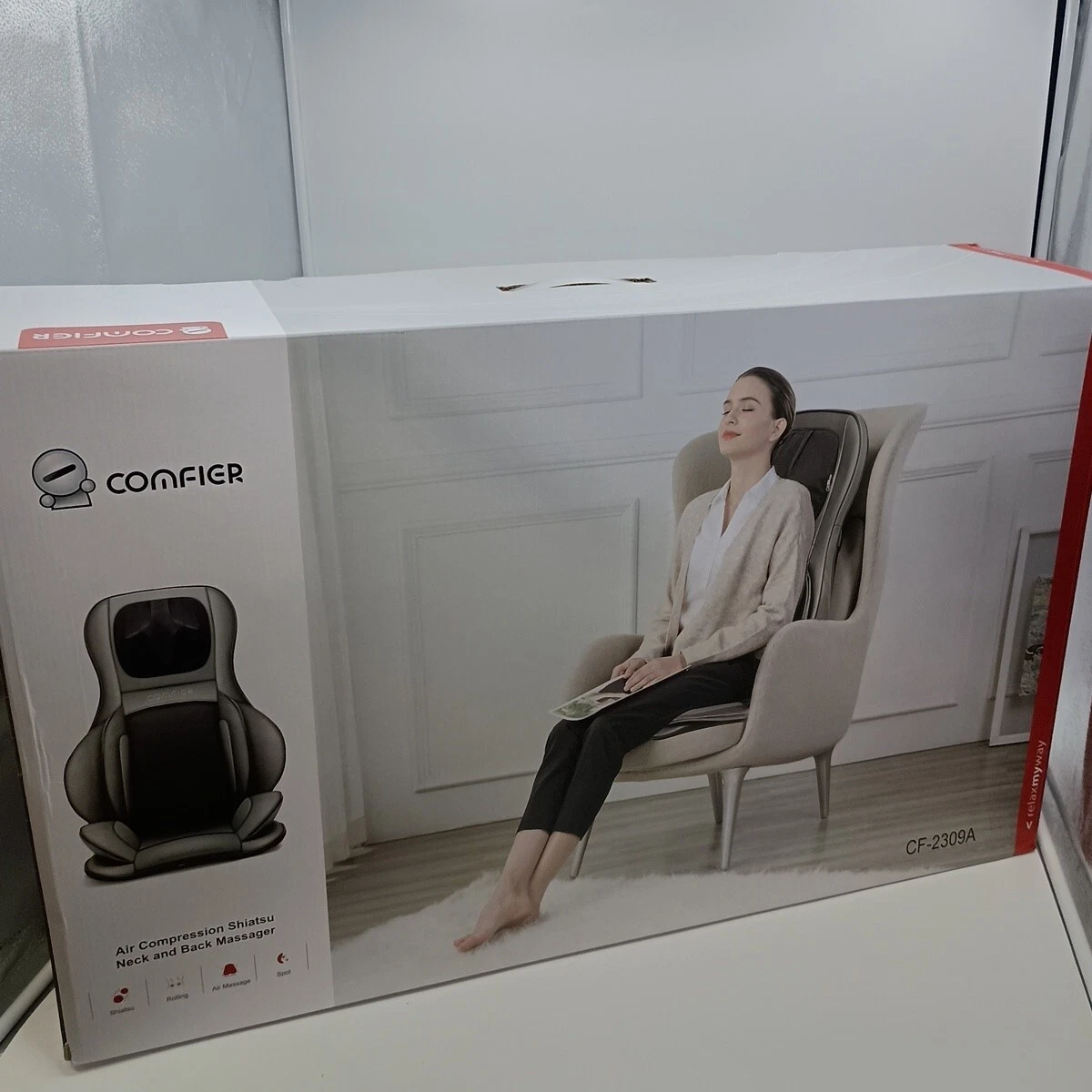 Comfier shiatsu neck 2025 & back massager