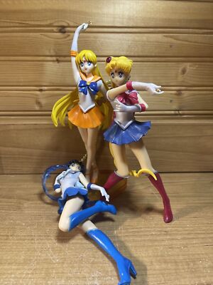 Sailor Moon Figurats Zero Rough Condition Lot As Is