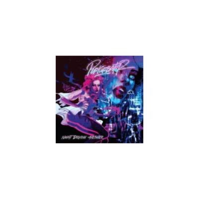 PERTURBATOR: NIGHT DRIVING AVENGER (FROSTED CLEAR VINYL) - LP vinyl SEALED
