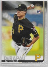 2019 Topps Update #US228 Montana DuRapau RC Pittsburgh Pirates
