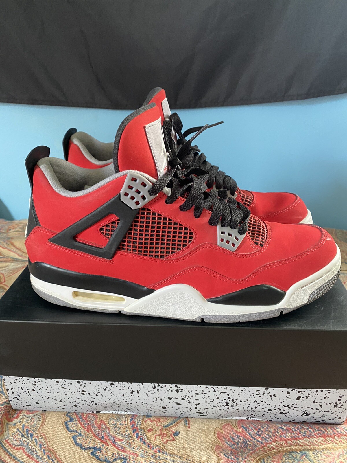 Size 10.5 - Jordan 4 Retro Toro Bravo 