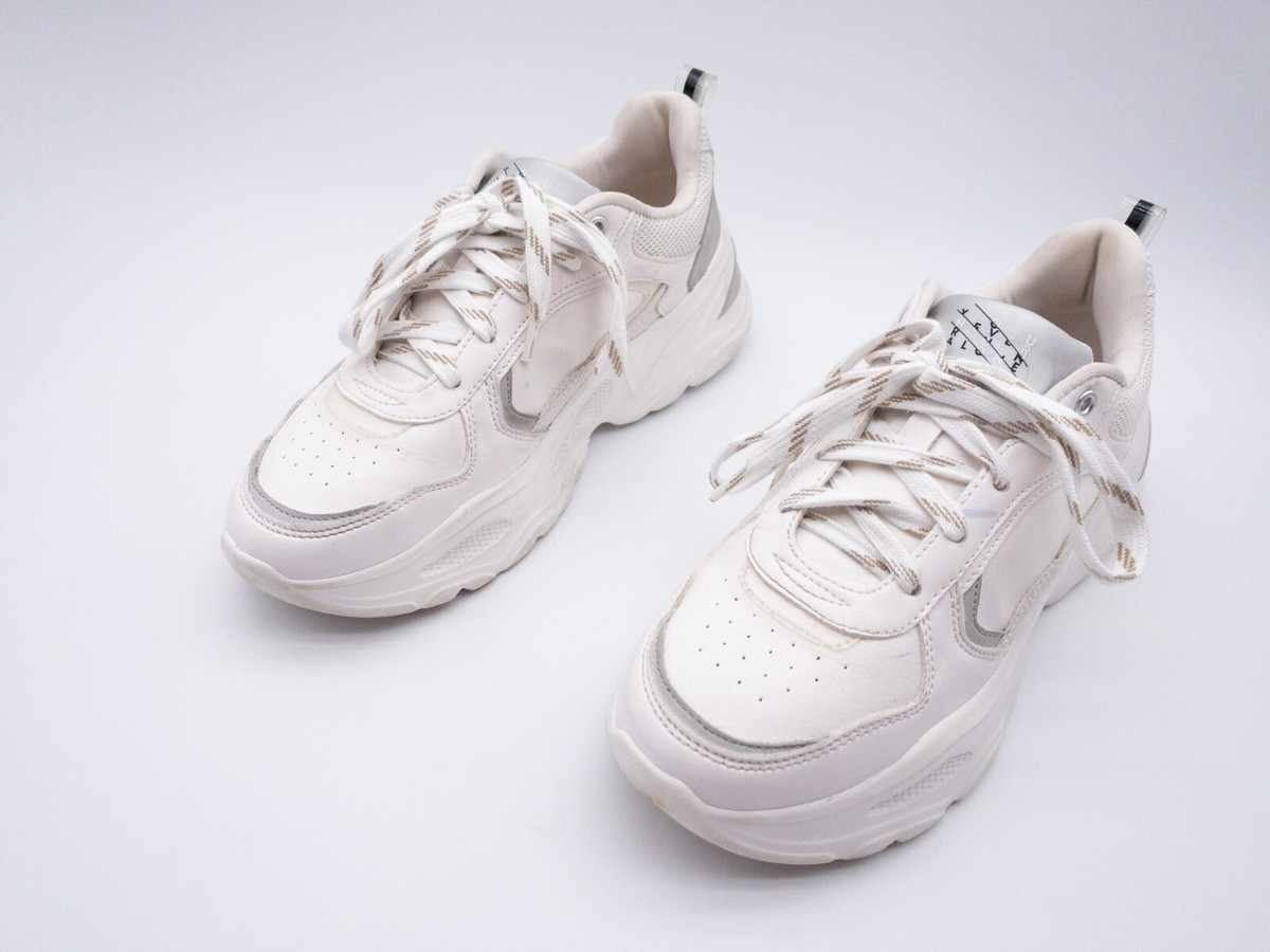 Bershka Donna Scarpe Tempo Libero Sneaker Scarpa Bassa Tgl 38 Eu