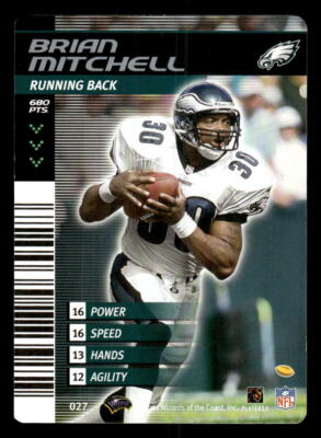 2001 NFL Showdown #27 Brian Mitchell
