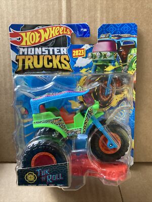 HOT WHEELS DIECAST MONSTER TRUCKS - Tuk 'N' Roll - Neu 2023 Kombiversand
